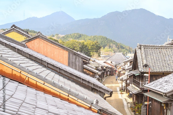 Fototapeta 日本の宿場町