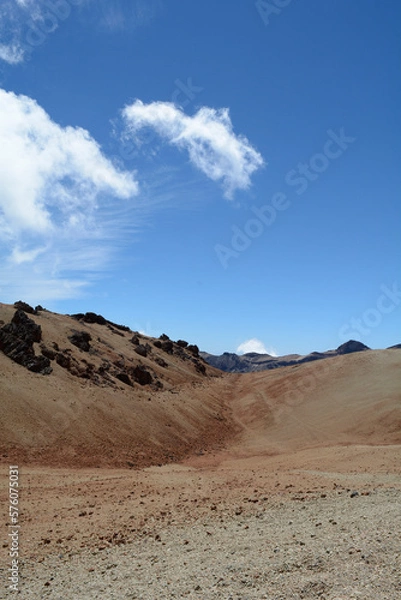 Obraz Mountain volcanic landscape