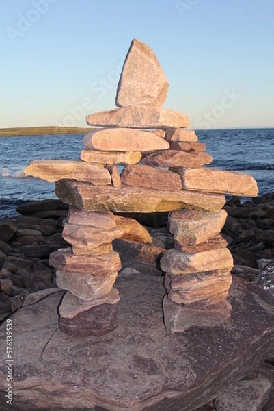 Fototapeta Inukshuk