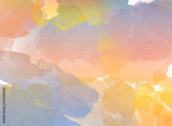 Obraz watercolor colorful texture background