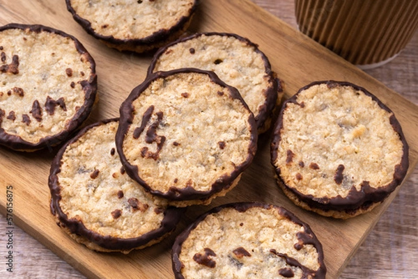 Fototapeta チョコレートクリスプ