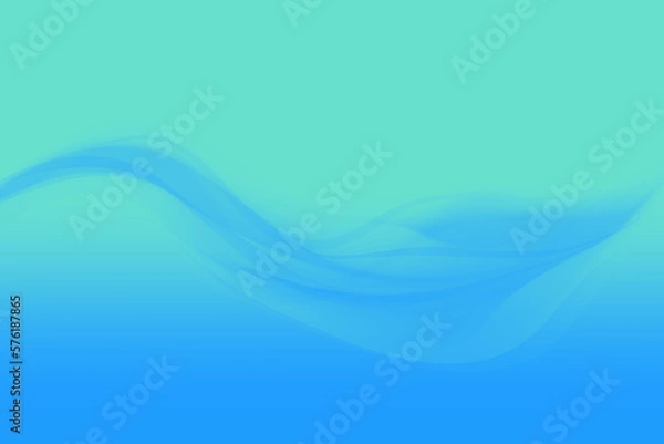 Obraz なめらかなカーブの背景　壁紙　デザイン　グラデーション　潜在意識