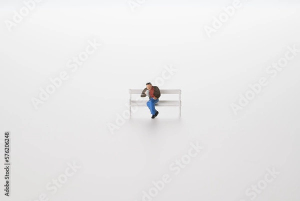 Fototapeta ミニチュア人形