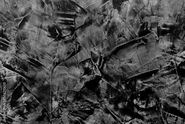 Obraz Texture black pattern cement wall background