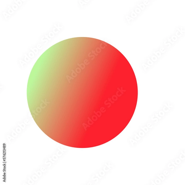 Fototapeta Circle Gradient Dual Tones 