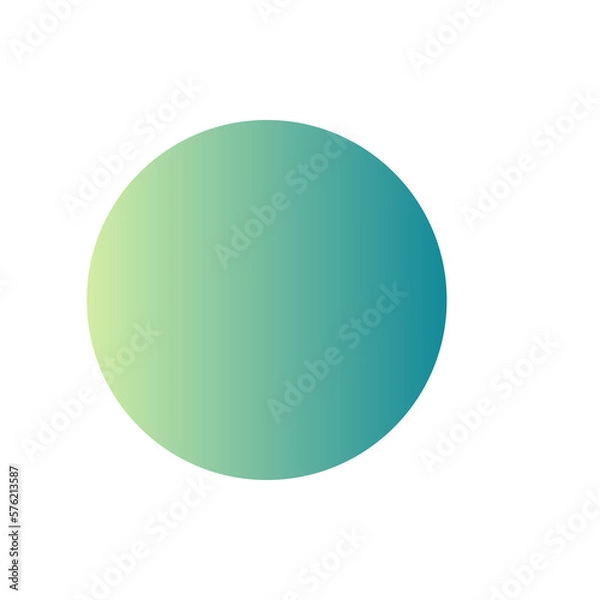 Fototapeta Circle Gradient Dual Tones 