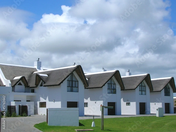 Fototapeta Reetdachhäuser # 2 - St. Francis Bay Südafrika