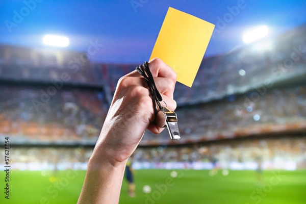 Obraz Żółta karta