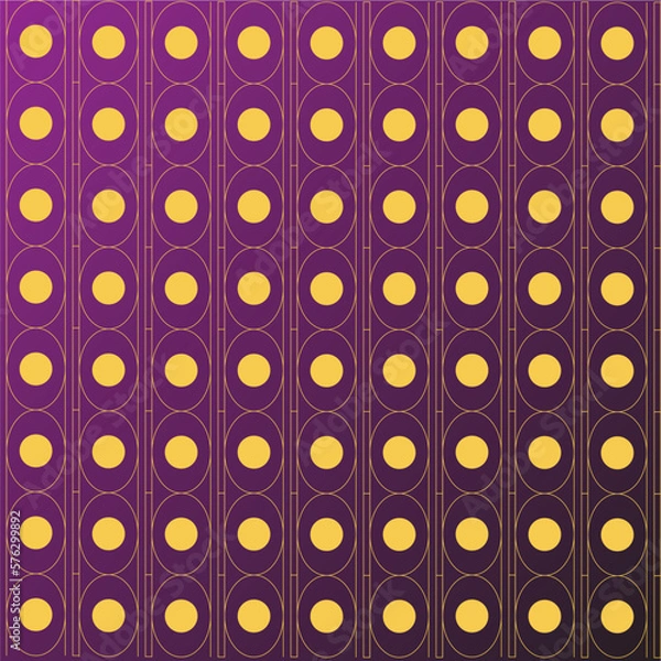 Obraz creative ellipse pattern design. 