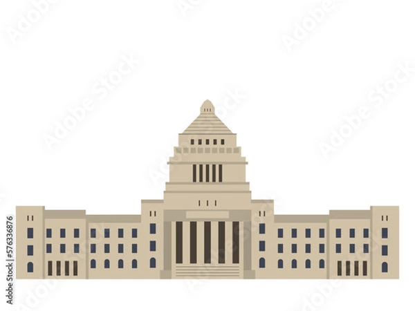 Fototapeta 日本の国会議事堂