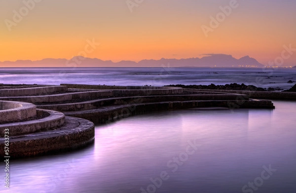 Fototapeta Tidal Pool Round