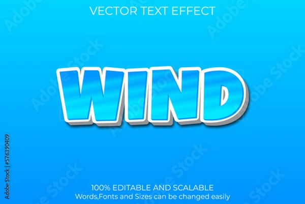 Obraz editable text effect