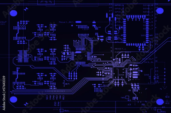 Obraz circuit imprimé