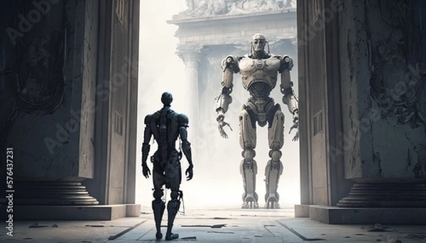 Obraz AI takes over the world