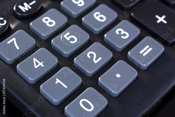 Fototapeta Calculator