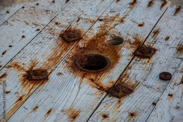 Obraz old rusty metal