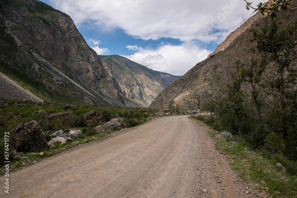 Obraz mountain road in the mountains