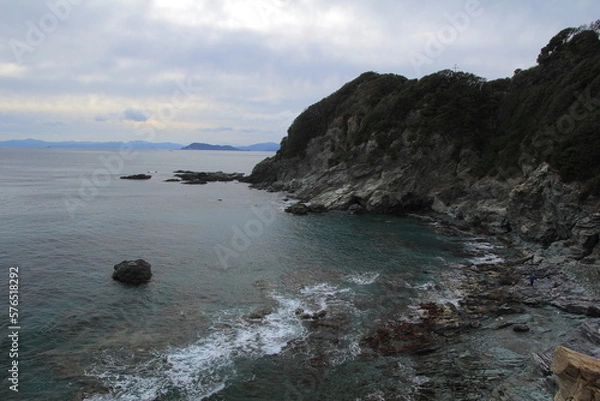 Fototapeta 愛媛県　佐田岬半島の風景