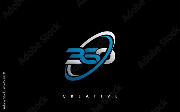 Fototapeta 360 Letter Initial Logo Design Template Vector Illustration