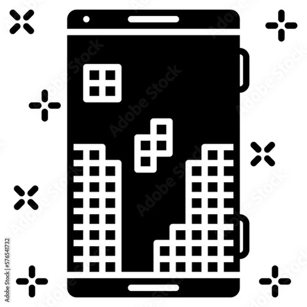 Fototapeta Smartphone Icon