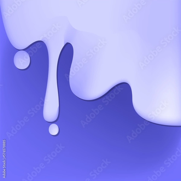 Fototapeta abstract background vector with melting snow theme