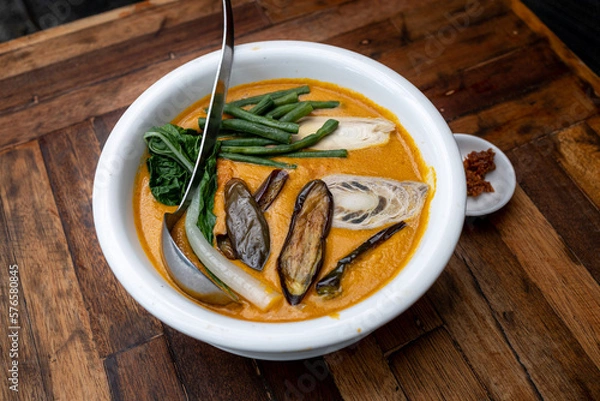 Fototapeta Popular Traditional Filipino stew Kare kare