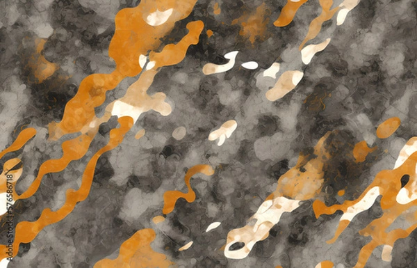 Fototapeta abstract art background, modern inlay, creative textures of marble granite agate and artistic artificial stone, marbled tile surface, fashion marbling illustration
