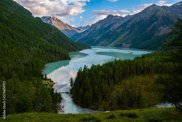 Obraz lake in the mountains