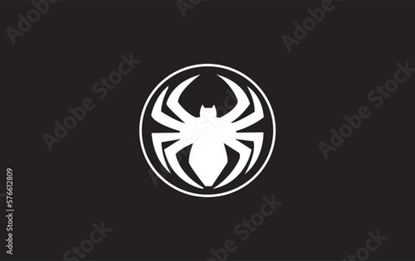 Fototapeta Spider Logo Design art vector