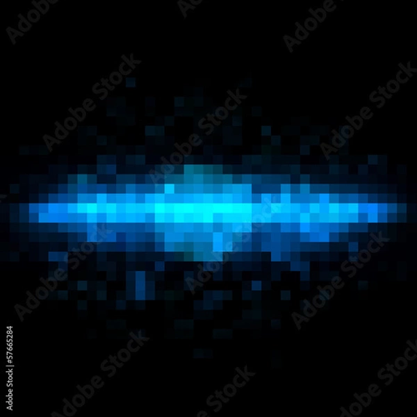 Fototapeta Abstract technology pixelated  background