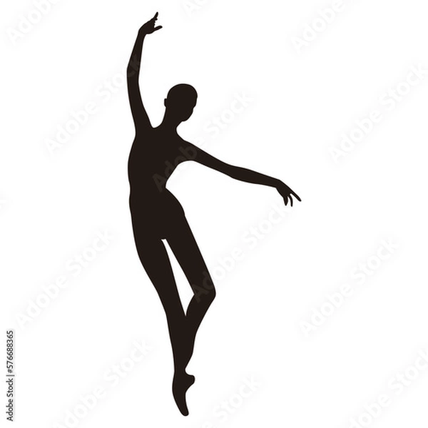 Obraz Ballet Dancer Silhouette