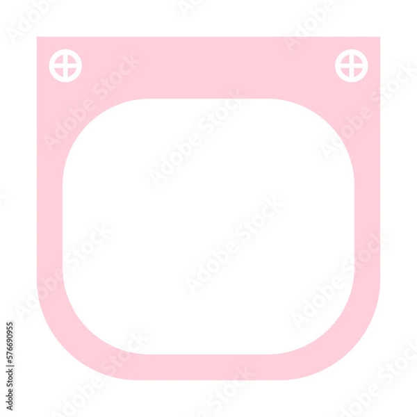 Obraz pastel paper note
