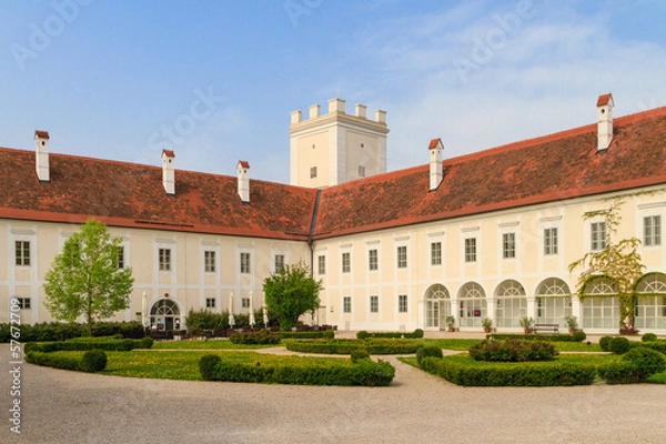 Obraz Enns Castle and Garden, Upper Austria