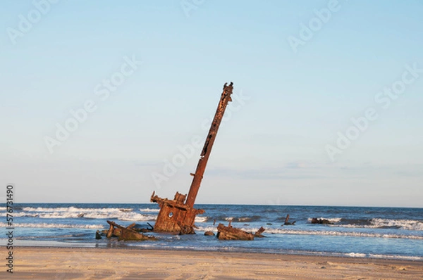Obraz boat on the beach