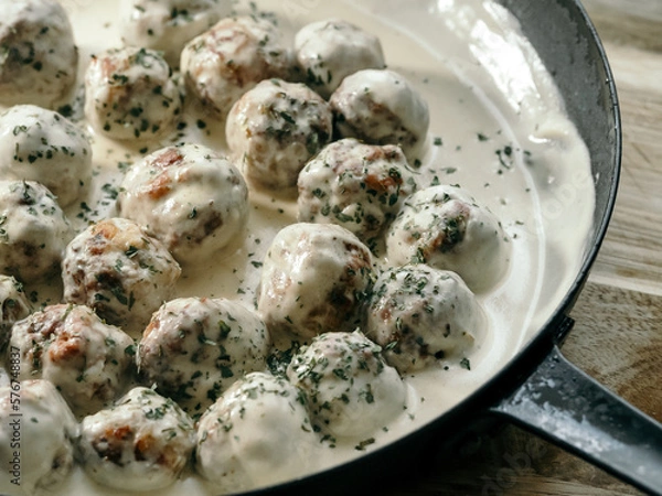 Obraz lunch meatball