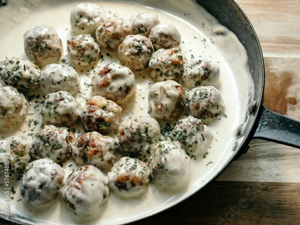 Obraz lunch meatball