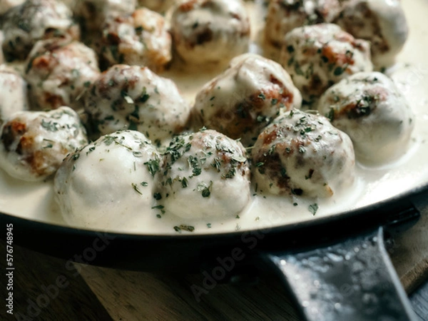 Obraz lunch meatball