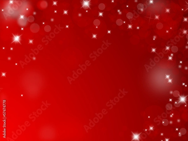Obraz Red christmas background with text space