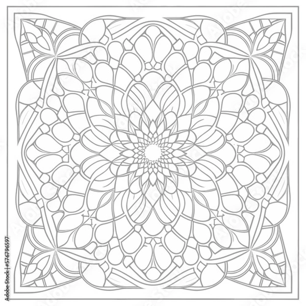 Obraz Mandala vektor illustrations 