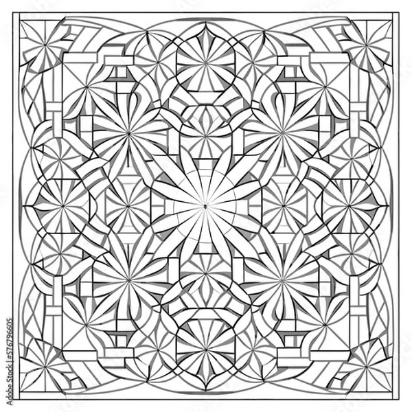 Obraz Mandala vektor illustrations 