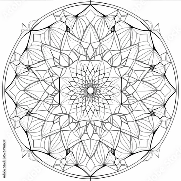 Obraz Mandala vektor illustrations 