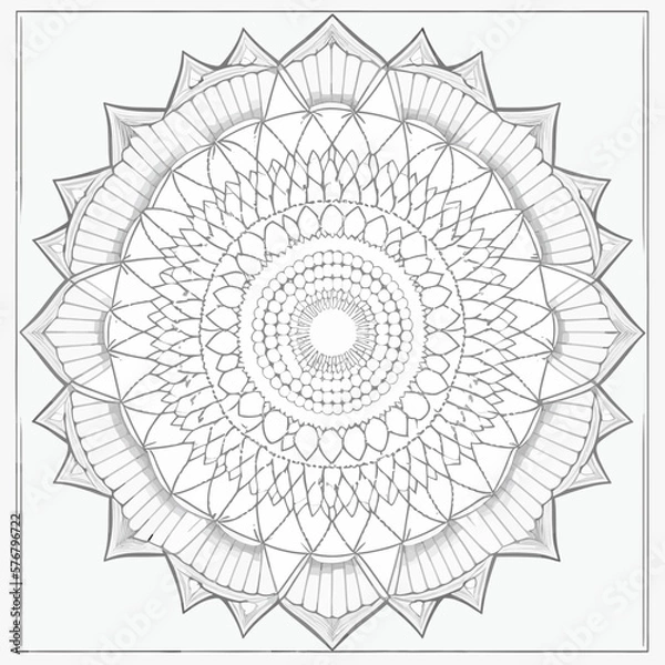 Fototapeta Mandala vektor illustrations 