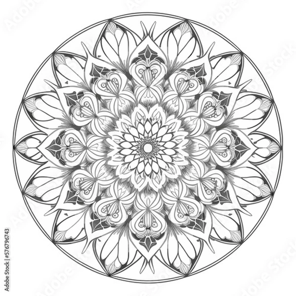 Obraz Mandala vektor illustrations 