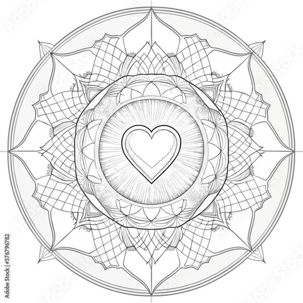 Obraz Mandala vektor illustrations 