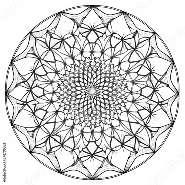 Obraz Mandala vektor illustrations 