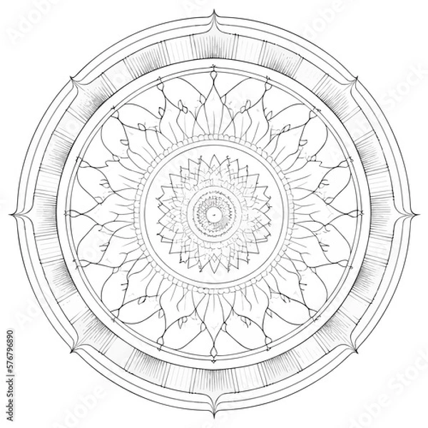 Obraz Mandala vektor illustrations 
