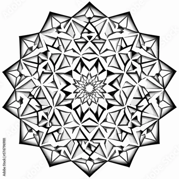 Obraz Mandala vektor illustrations 