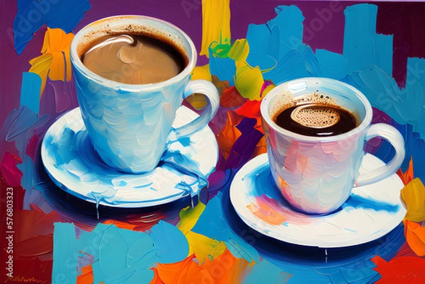 Obraz Coffee for the two of us
