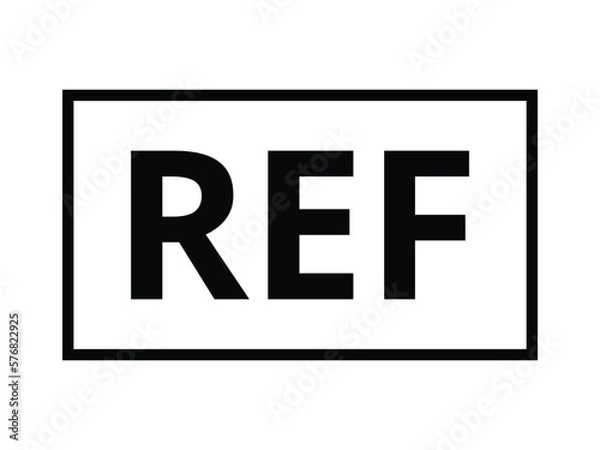 Obraz Isolated REF icon. 
