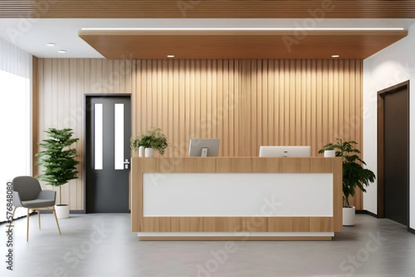 Obraz A Luxurious Hospital Reception 